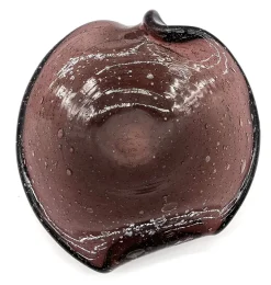 Mid-Century Freeform Amethyst Glasschale von Winslow Anderson für Blenko, USA, 1960er