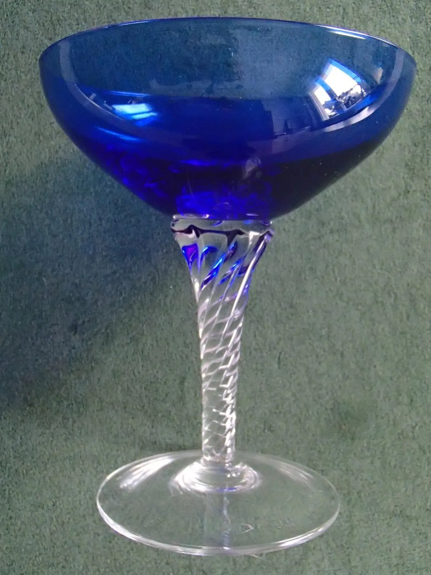 Mid-Century Gläser aus Muranoglas, 6er Set