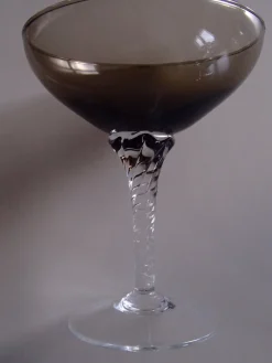 Mid-Century Gläser aus Muranoglas, 6er Set
