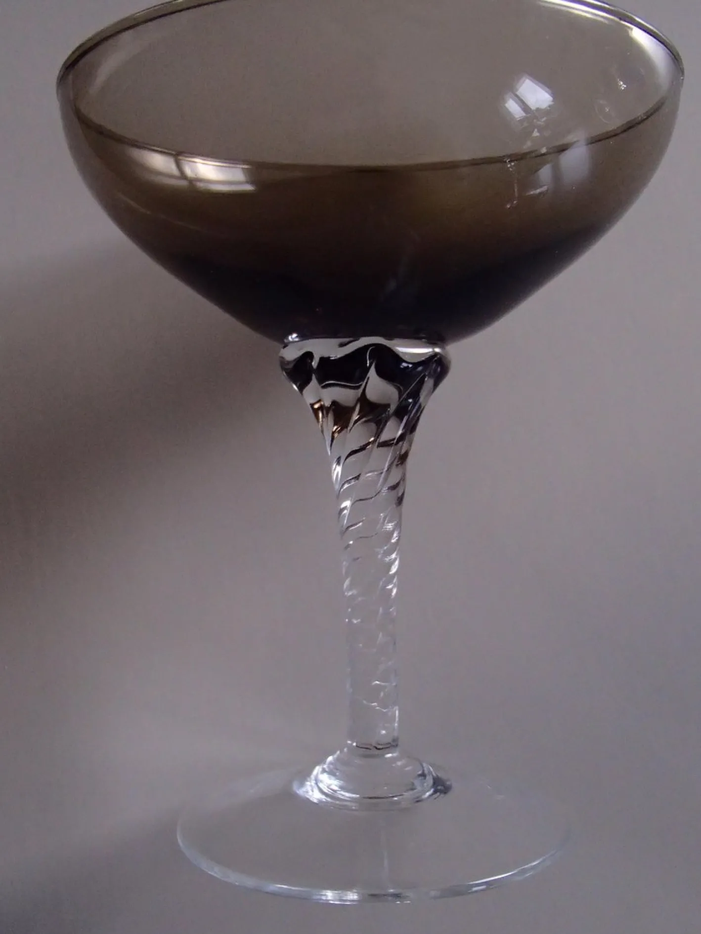 Mid-Century Gläser aus Muranoglas, 6er Set