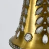 Mid-Century Hängelampe aus Messing & Kristallglas von Oswald Haerdtl für Lobmeyr, Österreich, 1950er