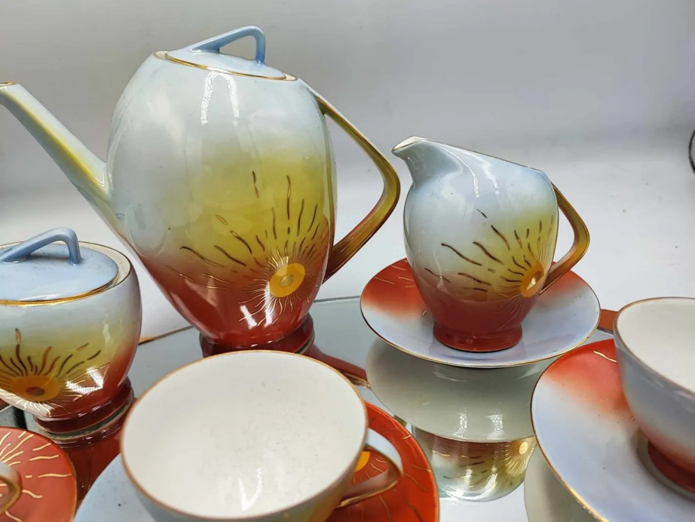 Mid-Century Kaffeeservice von Brenner & Schmidt, 1950er