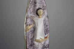 Mid‑Century Keramikskulptur von Perignem, Belgien, 1960er