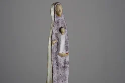Mid‑Century Keramikskulptur von Perignem, Belgien, 1960er