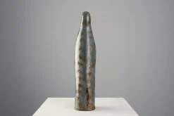 Mid‑Century Keramikskulptur von Perignem, Belgien, 1960er