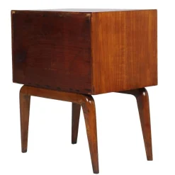 Mid-Century Kirschholz Nachttisch