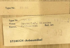Mid-Century Kleiderschrank aus Kiefernholz, 1960er