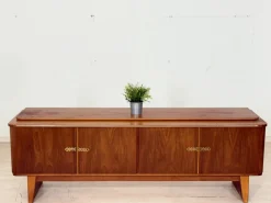 Mid-Century Lowboard mit Schubladen, 1960er