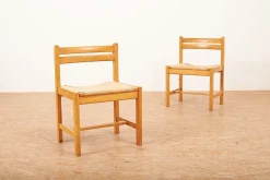 Mid-Century Modell Asserbo Esszimmerstühle von Børge Mogensen für AB Karl Andersson & Söner, 1960er