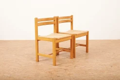 Mid-Century Modell Asserbo Esszimmerstühle von Børge Mogensen für AB Karl Andersson & Söner, 1960er