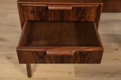 Mid-Century Modell 75 Freistehender Schreibtisch aus Teak von Omann Jun, Dänemark, 1960er
