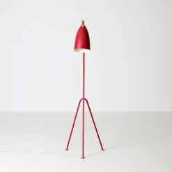 Mid-Century Modell 831 Grasshopper Stehlampe von Greta Magnusson-Grossman für Bergboms