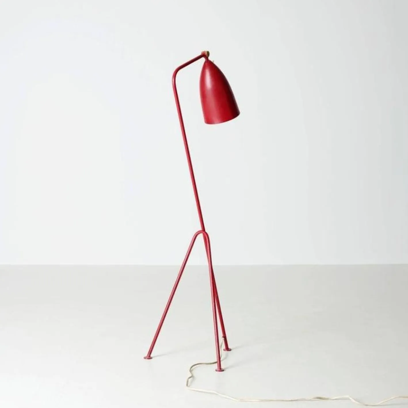 Mid-Century Modell 831 Grasshopper Stehlampe von Greta Magnusson-Grossman für Bergboms
