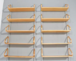 Mid-Century Modern 112b Wandregal aus Birke von Alvar Aalto für Artek, 1950er