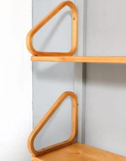 Mid-Century Modern 112b Wandregal aus Birke von Alvar Aalto für Artek, 1950er