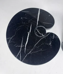 Mid-Century Modern Eros Beistelltische von Angelo Mangiarotti, 1970, 2er Set