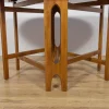 Mid-Century Moderner runder Drop Leaf Esstisch von Jentique, Großbritannien, 1960er