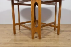 Mid-Century Moderner runder Drop Leaf Esstisch von Jentique, Großbritannien, 1960er