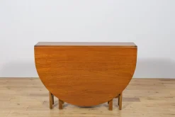 Mid-Century Moderner runder Drop Leaf Esstisch von Jentique, Großbritannien, 1960er