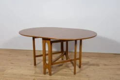 Mid-Century Moderner runder Drop Leaf Esstisch von Jentique, Großbritannien, 1960er