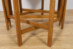 Mid-Century Moderner runder Drop Leaf Esstisch von Jentique, Großbritannien, 1960er
