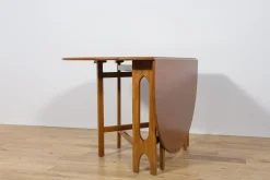 Mid-Century Moderner runder Drop Leaf Esstisch von Jentique, Großbritannien, 1960er