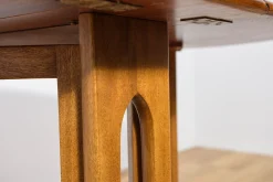 Mid-Century Moderner runder Drop Leaf Esstisch von Jentique, Großbritannien, 1960er