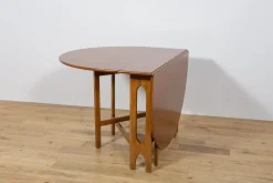 Mid-Century Moderner runder Drop Leaf Esstisch von Jentique, Großbritannien, 1960er