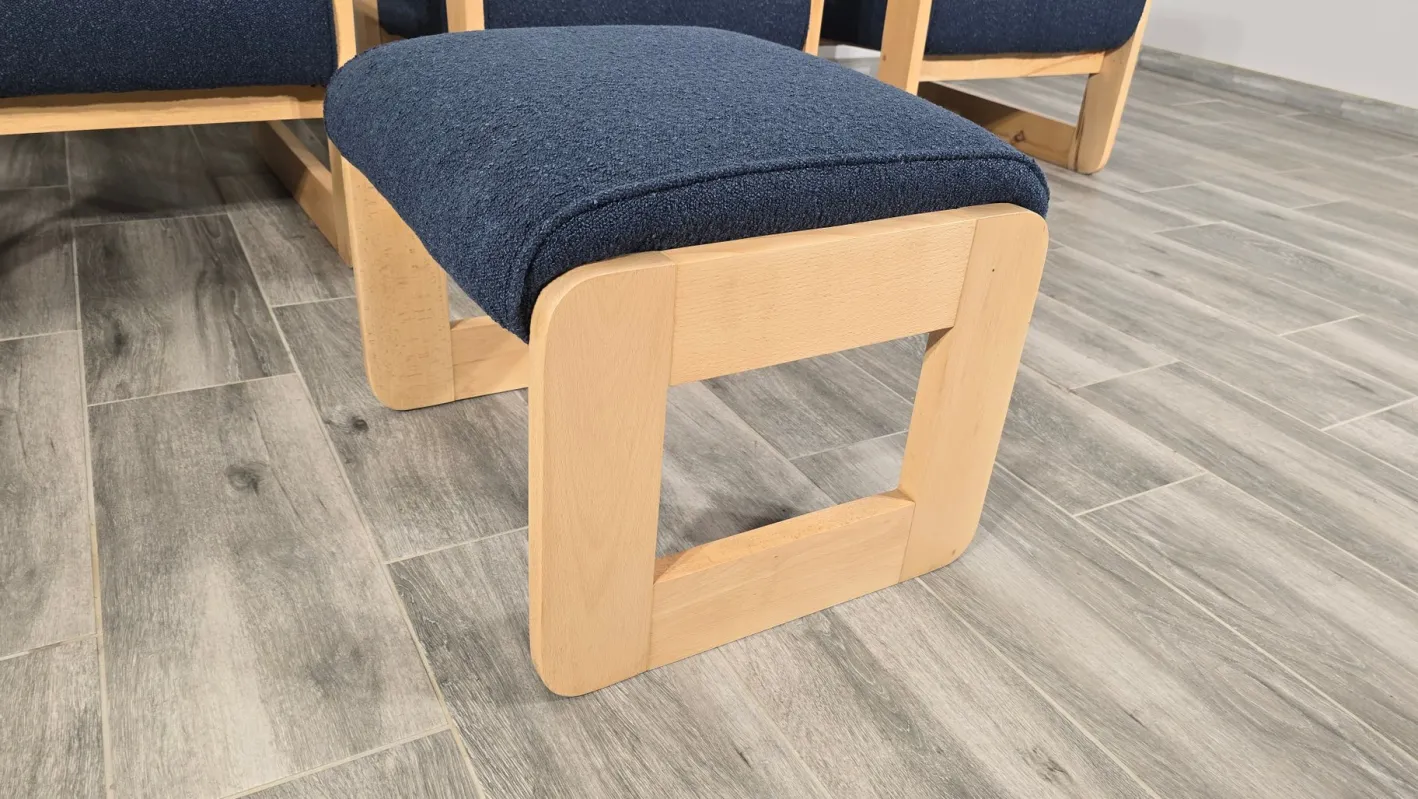 Mid-Century Moderne Wohnzimmergarnitur, 2 . Set