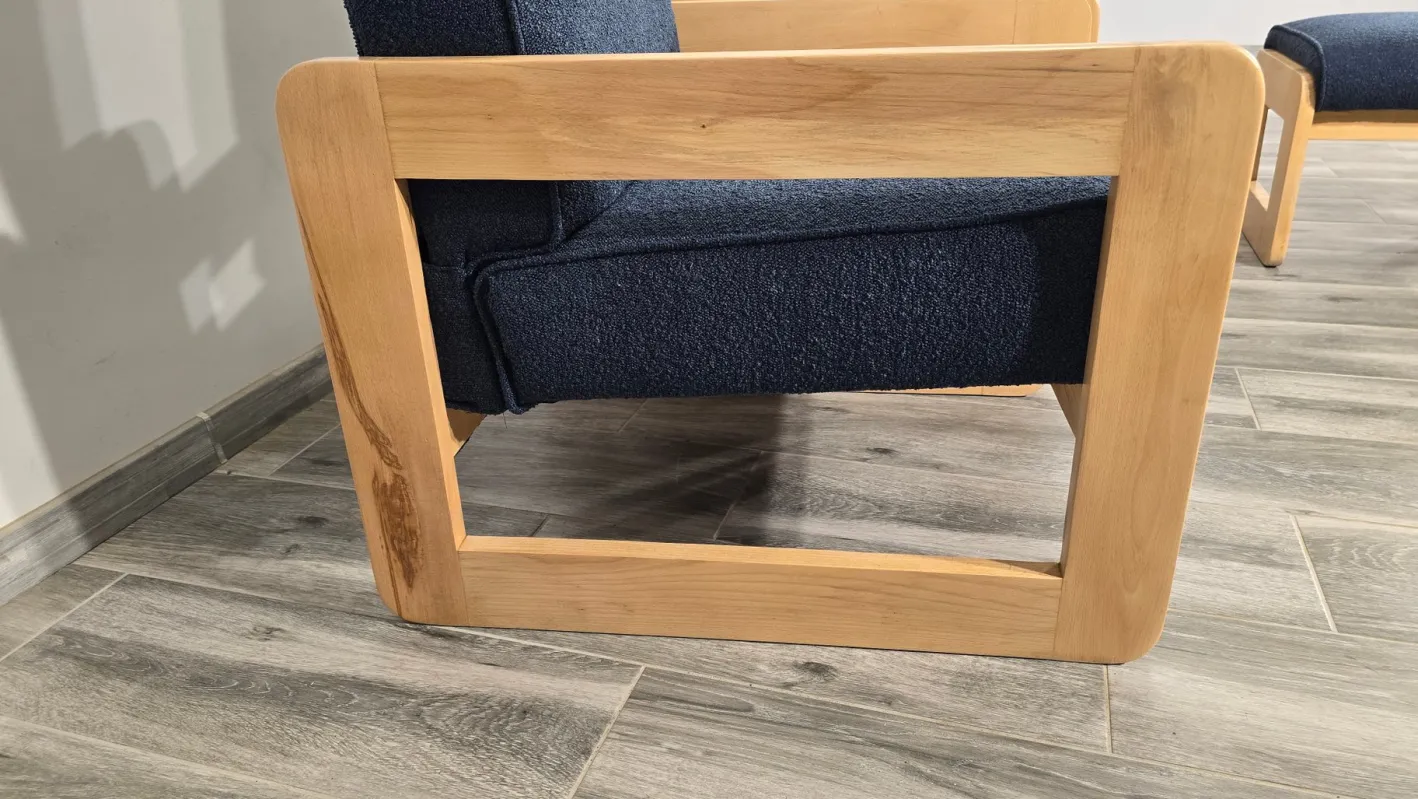 Mid-Century Moderne Wohnzimmergarnitur, 2 . Set