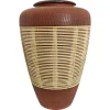 Mid-Century Modern Fat Lava Keramikvase von Alfred Krupp, 1970er