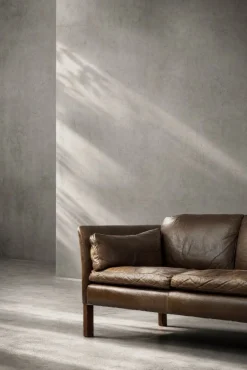 Mid-Century Modern Leder Cromwell Sofa von Arne Norell, 1960er