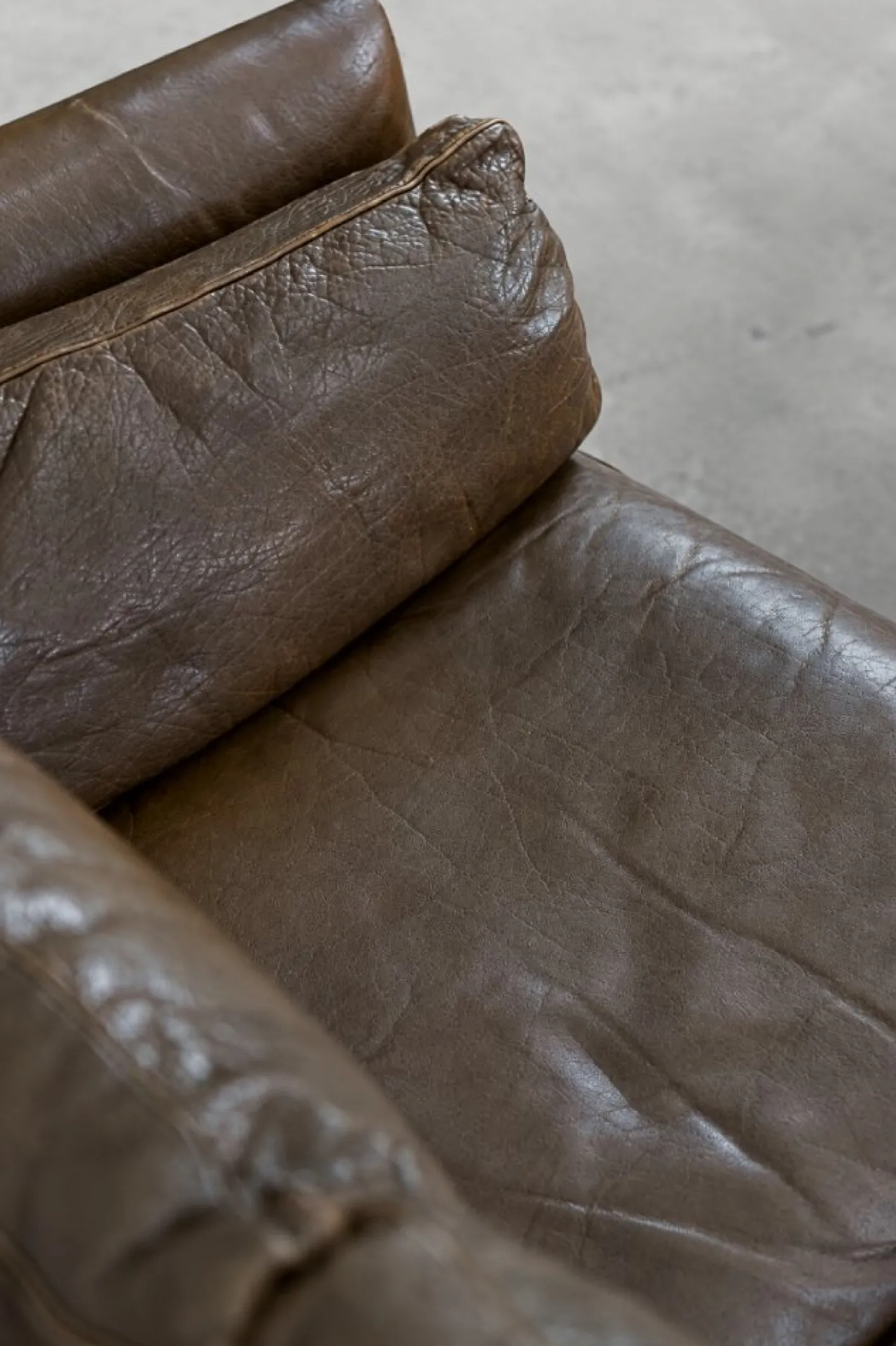 Mid-Century Modern Leder Cromwell Sofa von Arne Norell, 1960er
