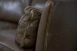 Mid-Century Modern Leder Cromwell Sofa von Arne Norell, 1960er