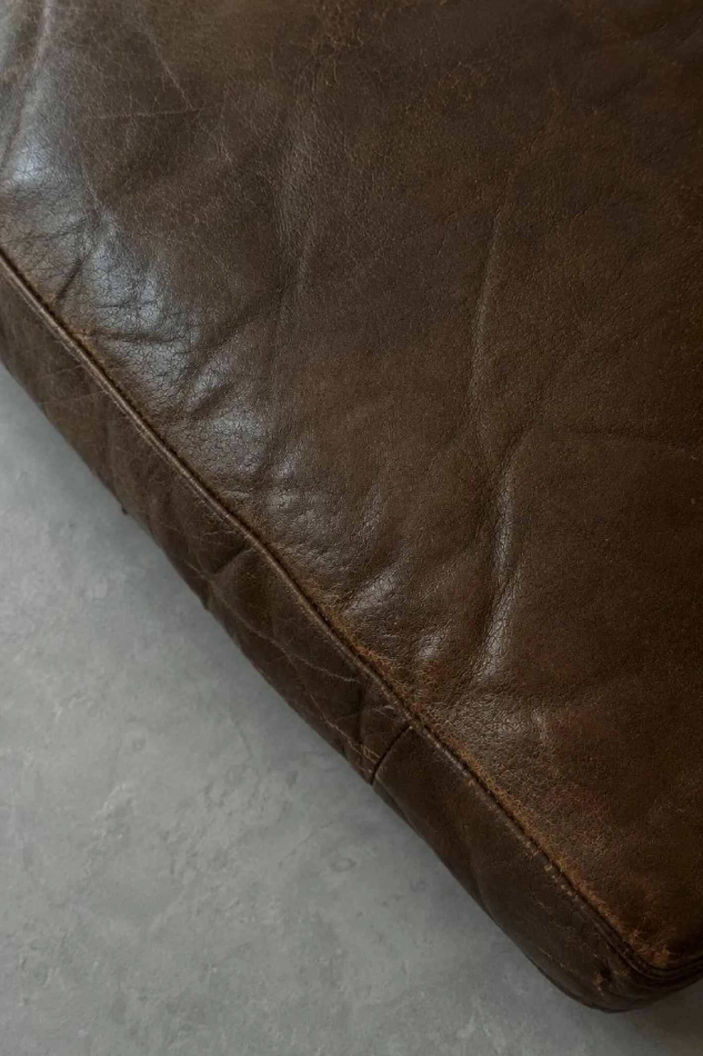 Mid-Century Modern Leder Cromwell Sofa von Arne Norell, 1960er
