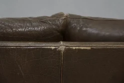 Mid-Century Modern Leder Cromwell Sofa von Arne Norell, 1960er
