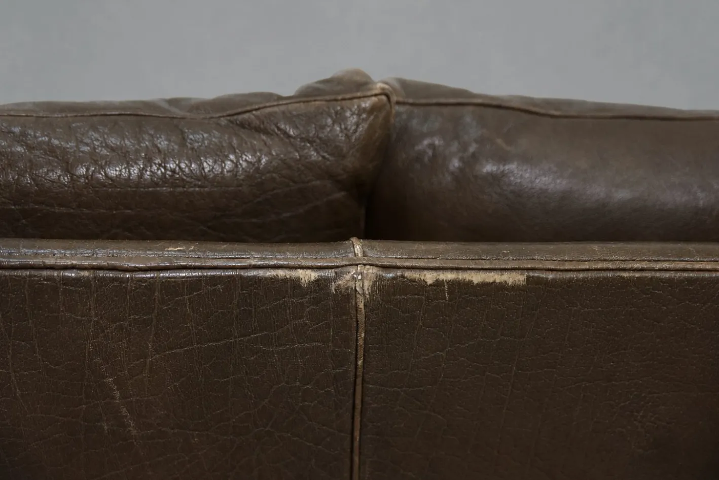 Mid-Century Modern Leder Cromwell Sofa von Arne Norell, 1960er