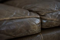 Mid-Century Modern Leder Cromwell Sofa von Arne Norell, 1960er