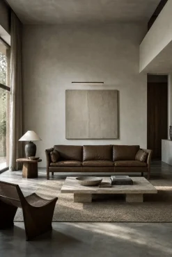 Mid-Century Modern Leder Cromwell Sofa von Arne Norell, 1960er