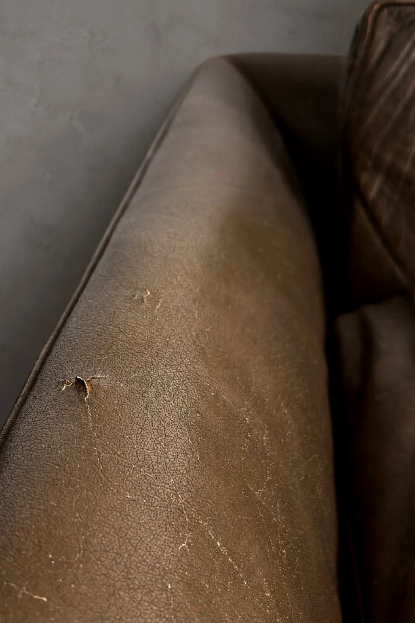 Mid-Century Modern Leder Cromwell Sofa von Arne Norell, 1960er