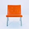 Mid-Century Modern Ledersessel von Hans Eichenberger für Girsberger, 1960er