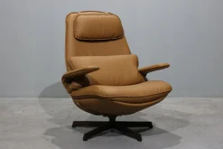 Mid-Century Modern MS86 Stuhl aus Leder von Madsen & Schübel, 1960er