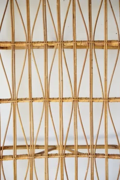 Mid-Century Modern Rattan Tagesbett von Úluv, 1960er, 2er Set