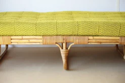Mid-Century Modern Rattan Tagesbett von Úluv, 1960er, 2er Set