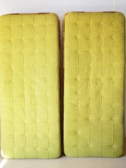 Mid-Century Modern Rattan Tagesbett von Úluv, 1960er, 2er Set