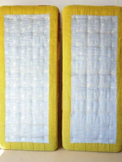 Mid-Century Modern Rattan Tagesbett von Úluv, 1960er, 2er Set