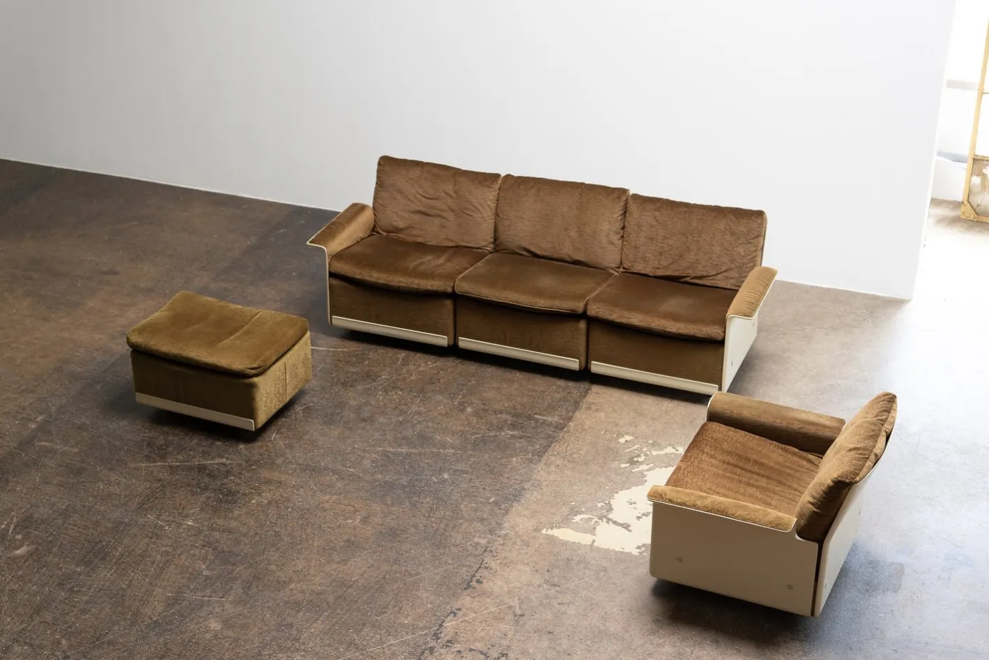 Mid-Century Modern RZ62 Sofa Set von Dieter Rams für Vitsoe, 1962, 3er Set