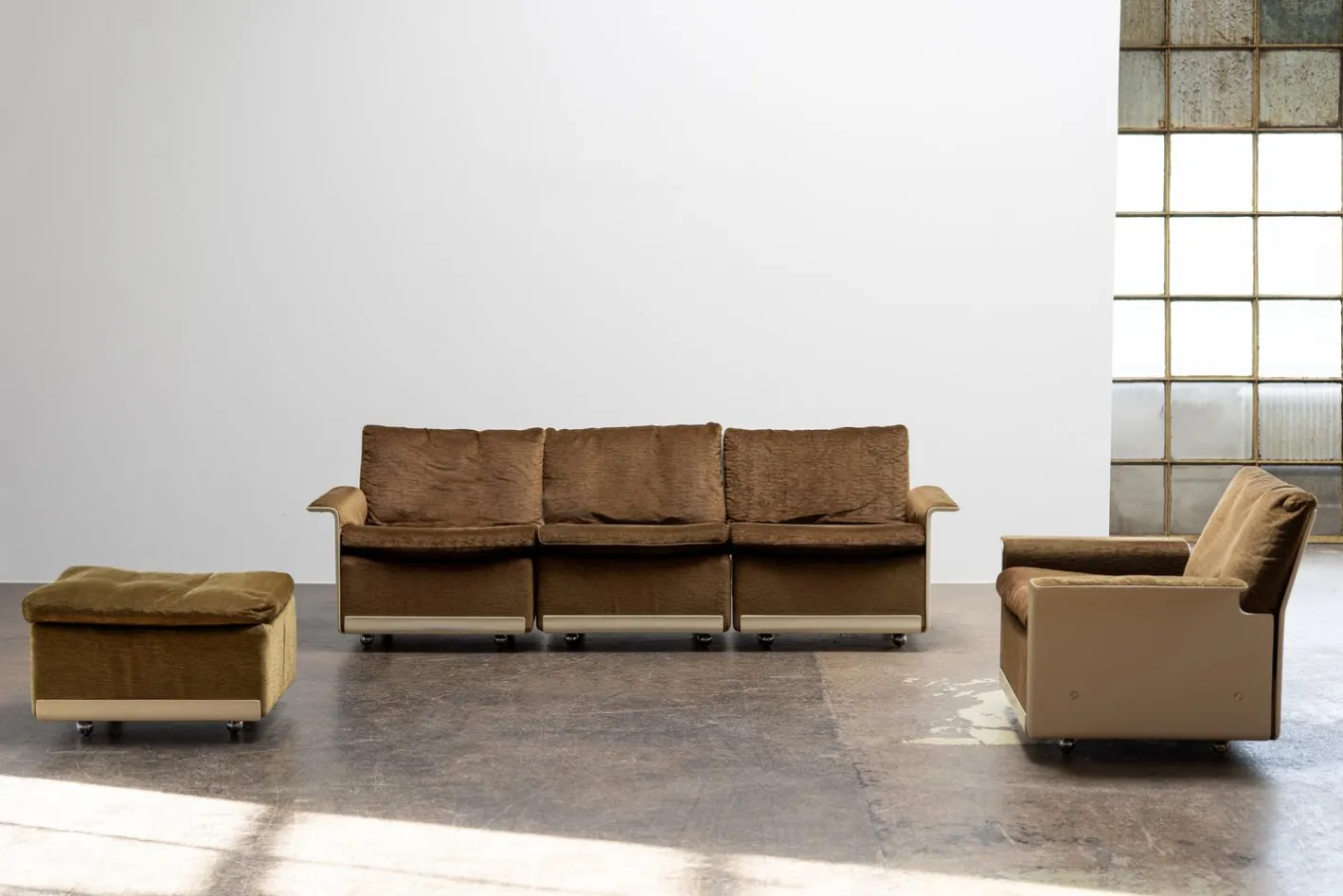 Mid-Century Modern RZ62 Sofa Set von Dieter Rams für Vitsoe, 1962, 3er Set