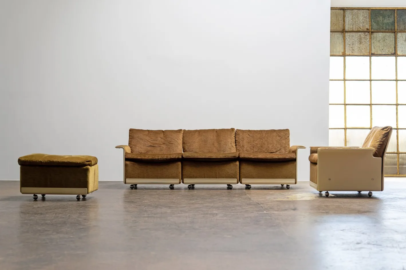 Mid-Century Modern RZ62 Sofa Set von Dieter Rams für Vitsoe, 1962, 3er Set