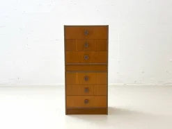 Mid-Century Modern Teak Nachttische, 1960er, 2er Set